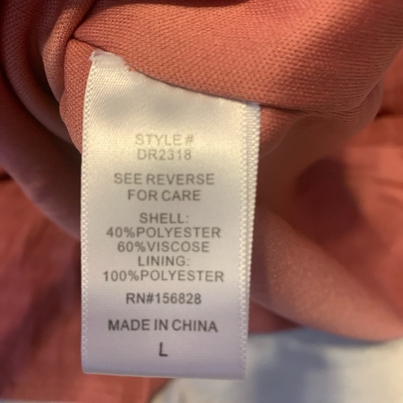 Une Ame babydoll maxi dress smocked waist off the shoulder cap sleeve smocked - Picture 3 of 6